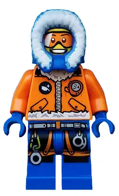 CTY0492:  Arctic Explorer, Male with Orange Goggles