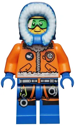 CTY0493:  Arctic Explorer, Male with Green Goggles