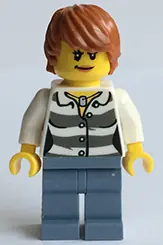 CTY0514:  Swamp Police - Crook Female with Dark Orange Hair