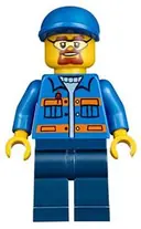 Minifigurka: CTY0520:  Snowplow Driver