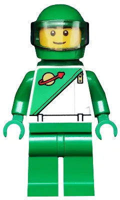 CTY0582:  Statue - City Square Lego Store, Futuron Green (Space)