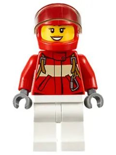 CTY0607:  Paramedic - Pilot Female, Red Helmet