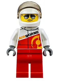 CTY0611:  Rally Race Car Driver, Airborne Logo