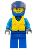 Minifigurka: CTY0646:  Race Boat Driver
