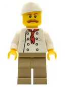 Minifigurka: CTY0655:  Hot Dog Vendor
