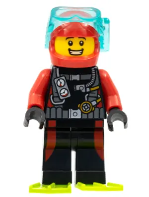CTY0764:  Beachgoer - Scuba Diver