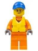 Minifigurka: CTY0818:  Coast Guard City - Rescue, Life Jacket