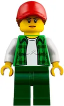 Minifigurka: CTY0838:  Truck Driver, Female