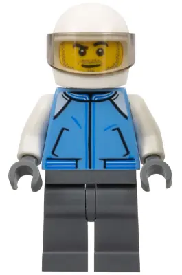 CTY0839:  Helicopter Pilot - Medium Blue Jacket