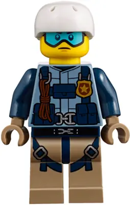 CTY0853:  Mountain Police - Officer Male, Jacket with Harness