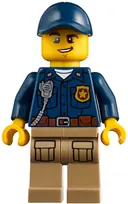 Minifigurka: CTY0855:  Mountain Police - Officer Male