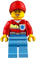 Minifigurka: CTY0859:  Helicopter Medic, Female