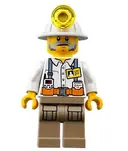 Minifigurka: CTY0876:  Miner - Foreman