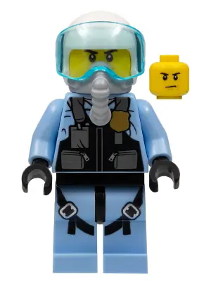 CTY0980:  Sky Police - Jet Pilot with Oxygen Mask