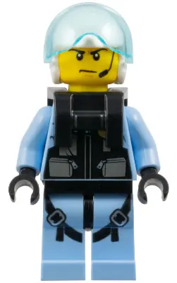 CTY0995:  Sky Police - Jet Pilot with Neck Bracket (for Jet Pack)