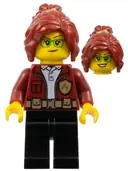 Minifigurka: CTY1012:  Fire Chief, Female - Freya McCloud
