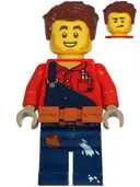 Minifigurka: CTY1074:  Harl Hubbs - Utility Belt