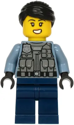 CTY1206:  Police - Officer Rooky Partnur, Sand Blue Jacket