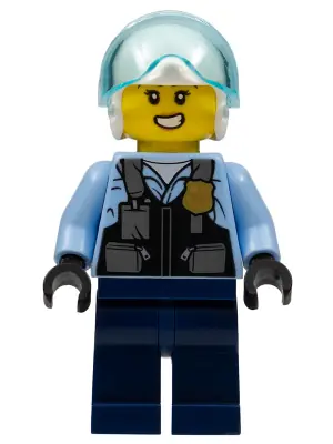 CTY1374:  Police Officer - Rooky Partnur, Jet Pilot with Dark Blue Pants