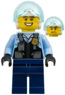 Minifigurka: CTY1380:  Police - City Helicopter Pilot, Allen