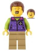Minifigurka: CTY1460:  Space Ride Attendant