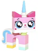 Minifigurka: DIM010:  Unikitty - Wide Eyes, Raised Eyebrows, Closed Mouth