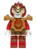 Minifigurka: DIM012:  Laval - Fire Chi, Heavy Armor, Red Arms