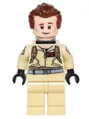 Minifigurka: DIM016:  Dr. Peter Venkman - Printed Arms, Neck Bracket