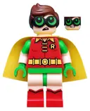 Minifigurka: DIM041:  Robin - Green Glasses, Smile / Worried Pattern