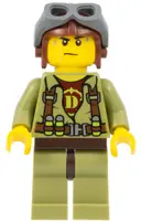 Minifigurka: DINO002:  Hero - Helicopter Pilot