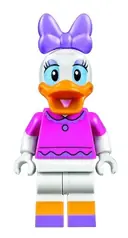 Minifigurka: DIS021:  Daisy Duck - Dark Pink Top