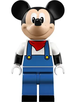 DIS042:  Mickey Mouse - Blue Overalls, Red Bandana
