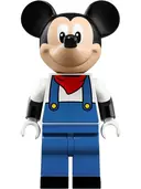Minifigurka: DIS042:  Mickey Mouse - Blue Overalls, Red Bandana