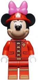 Minifigurka: DIS051:  Minnie Mouse - Fire Fighter
