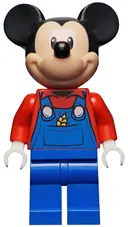 Minifigurka: DIS054:  Mickey Mouse - Blue Overalls and Red Top