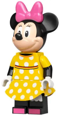 DIS056:  Minnie Mouse - Yellow Polka Dot Dress