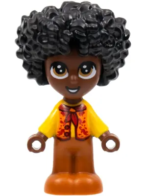 DIS058:  Antonio - Micro Doll, Reddish Brown