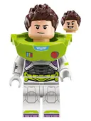 Minifigurka: DIS070:  Buzz Lightyear - Star Command Suit, Hair
