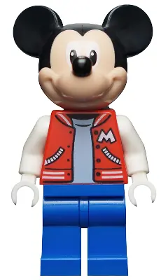 DIS075:  Mickey Mouse - Red Jacket with White Letter M