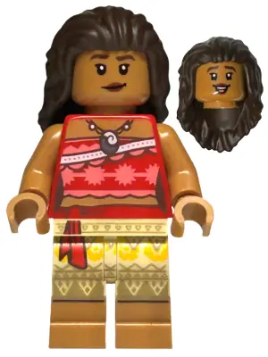 DIS088:  Moana (Medium Nougat) - Minifigure