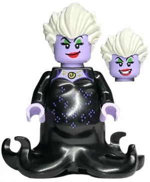 DIS112:  Ursula (Lavender) - Minifigure, Black Dress