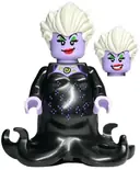 Minifigurka: DIS112:  Ursula (Lavender) - Minifigure, Black Dress
