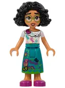Minifigurka: DIS117:  Mirabel Madrigal - Bright Green Glasses