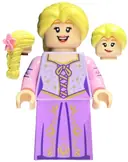Minifigurka: DIS138:  Rapunzel - Minifigure, Bright Pink Flower