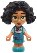 Minifigurka: DIS173:  Mirabel Madrigal - Micro Doll, Bright Green Glasses, Open Eyes