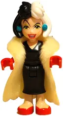 Minifigurka: DIS180:  Cruella De Vil - Mini Doll
