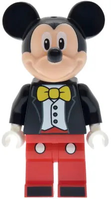 DIS197:  Mickey Mouse - Tuxedo Jacket, Yellow Bow Tie