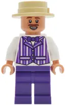 Minifigurka: DIS199:  Dapper Dans Quartet Member - Dark Purple Suit