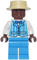 Minifigurka: DIS200:  Dapper Dans Quartet Member - Dark Azure Suit