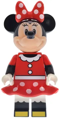 DIS202:  Minnie Mouse - Red Polka Dot Plastic Skirt